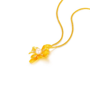 桂花點鑽珍珠套鏈：圖片 3